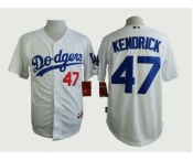 mlb jerseys los angeles dodgers #47 kendrick white