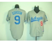 mlb jerseys los angeles dodgers #9 gordon grey
