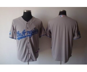 mlb jerseys los angeles dodgers blank grey