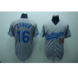 mlb los angeles dodgers #16  ethier grey(cool base)