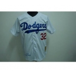 mlb los angeles dodgers #32 koufax white