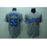 mlb los angeles dodgers martin #55 grey(cool base)