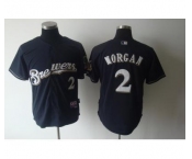 mlb jerseys milwaukee brewers #2 morgan dk blue[2011]