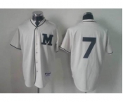 mlb jerseys milwaukee brewers #7 white[M]