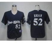 mlb milwaukee brewers #52 egan dk blue(cool base)