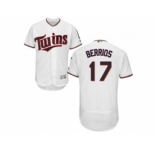 MLB Men Minnesota Twins #17 Jose Berrios White Flexbase Authentic Collection Stitched Baseball Jersey