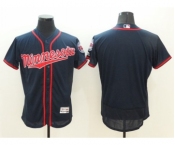 Men's Minnesota Twins Majestic Blank Navy Flexbase Authentic Collection Team Jersey