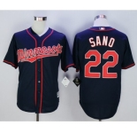 Minnesota Twins #22 Miguel Sano Blue New Cool Base Stitched MLB Jersey