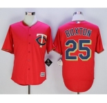Minnesota Twins #25 Byron Buxton Red New Cool Base Stitched MLB Jersey