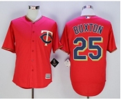 Minnesota Twins #25 Byron Buxton Red New Cool Base Stitched MLB Jersey