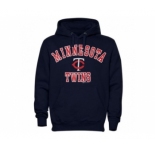 Minnesota Twins Fastball Fleece Pullover Navy Blue MLB Hoodie