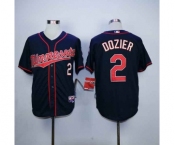 mlb jerseys minnesota twins #2 dozier blue[dozier]