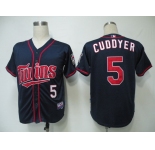 mlb jerseys minnesota twins #5 cuddyer dark blue(cool base)