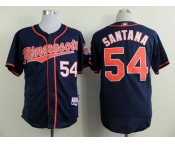 mlb jerseys minnesota twins #54 santana blue