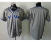 mlb jerseys minnesota twins blank grey[2013]