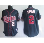 mlb minnesota twins #2 span blue 2010