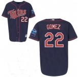 mlb minnesota twins #22 gomez blue 2010