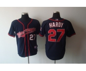 mlb minnesota twins #27 hardy blue[2011]