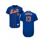 Men's Majestic New York Mets #13 Asdrubal Cabrera Royal Blue Flexbase Authentic Collection MLB Jersey