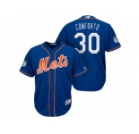 Men's New York Mets #30 Michael Conforto 2017 Spring Training Cool Base Stitched MLB Jersey