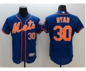Men's New York Mets #30 Nolan Ryan Majestic Royal Blue Flexbase Authentic Collection Player Jersey