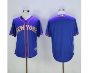 Men's New York Mets Blank Majestic Royal Alternate Cool Base Jersey