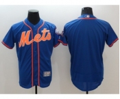Men's New York Mets Blank Majestic Royal Blue Flexbase Authentic Collection Jersey
