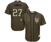 mlb jerseys new york mets #27 jeurys familia green salute to service