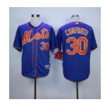 mlb jerseys new york mets #30 conforto blue[conforto]