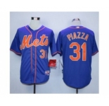mlb jerseys new york mets #31 piazza blue