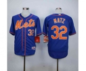 mlb jerseys new york mets #32 matz blue[number orange]