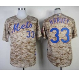 mlb jerseys new york mets #33 harvey camo[2014 new]