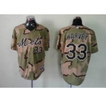 mlb jerseys new york mets #33 harvey camo
