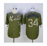 mlb jerseys new york mets #34 syndergaard green[syndergaard]