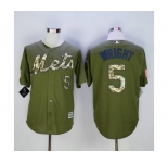 mlb jerseys new york mets #5 david wright green