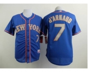 mlb jerseys new york mets #7 d.arnaud blue[number grey][d.arnaud]