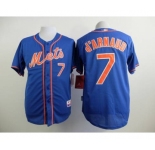 mlb jerseys new york mets #7 d.arnaud blue[number orange][d.arnaud]