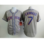 mlb jerseys new york mets #7 d.arnaud grey[d.arnaud]