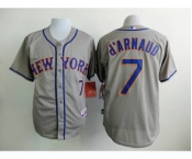 mlb jerseys new york mets #7 d.arnaud grey[d.arnaud]