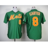 mlb jerseys new york mets #8 carter green[1985 m&n]