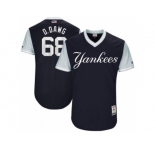Men's 2017 Little League World Series Yankees Dellin Betances D. Dawg Navy Jersey