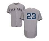 Men's Majestic New York Yankees #23 Don Mattingly Grey Flexbase Authentic Collection MLB Jersey
