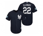 Men's New York Yankees #22 Jacoby Ellsbury 2017 Spring Training Cool Base Stitched MLB Jersey
