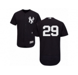 New York Yankees #29 Todd Frazier Navy Blue Flexbase Authentic Collection MLB Jersey
