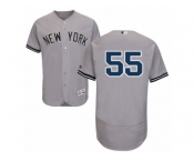 New York Yankees #55 Sonny Gray Grey Flexbase Authentic Collection MLB Jersey
