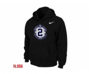 Nike Derek Jeter New York Yankees Official Final Season Commemorative Logo Pullover Hoodie Black