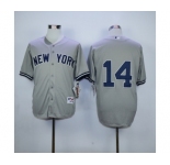 mlb jerseys new york yankees #14 granderson grey