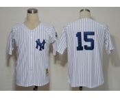 mlb jerseys new york yankees #15 munson white