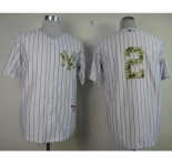 mlb jerseys new york yankees #2 jeter white[number camo][black strip]