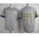 mlb jerseys new york yankees #24 cano grey[number camo]